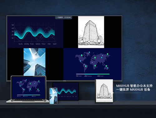 MAXHUB智慧商显会议电视 65英寸W65PNE